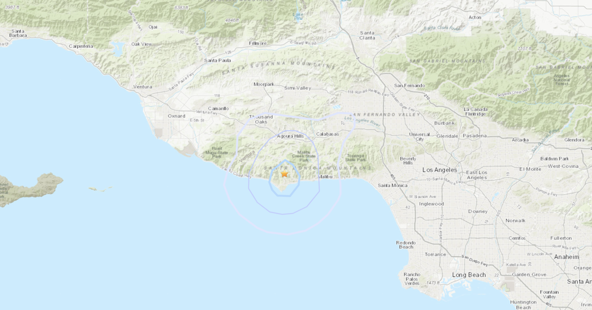 3.0 magnitude earthquake hits Malibu coast