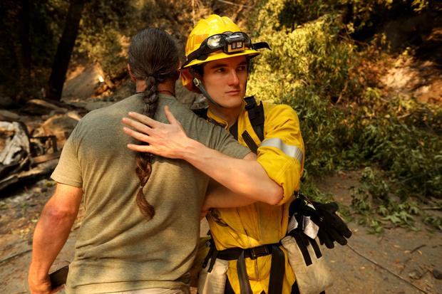 Wrightwood fire damage 