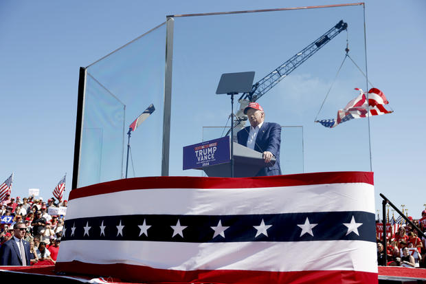 Republican Presidential Candidate Donald Trump Holds Rally In Wilmington, North Carolina 