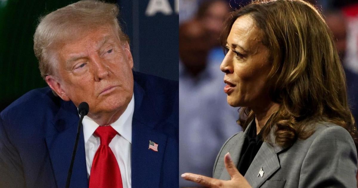 Trump, Harris race tight in the 7 battleground states: CBS News poll