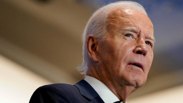 President Biden speaks at an event supporting the Global Coalition to Address Synthetic Drug Threats, on the sidelines of the U.N. General Assembly in New York City, Sept. 24, 2024. 