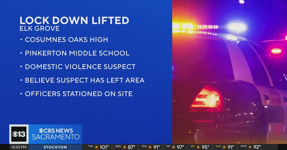 2 Elk Grove schools go on lockdown for suspect search