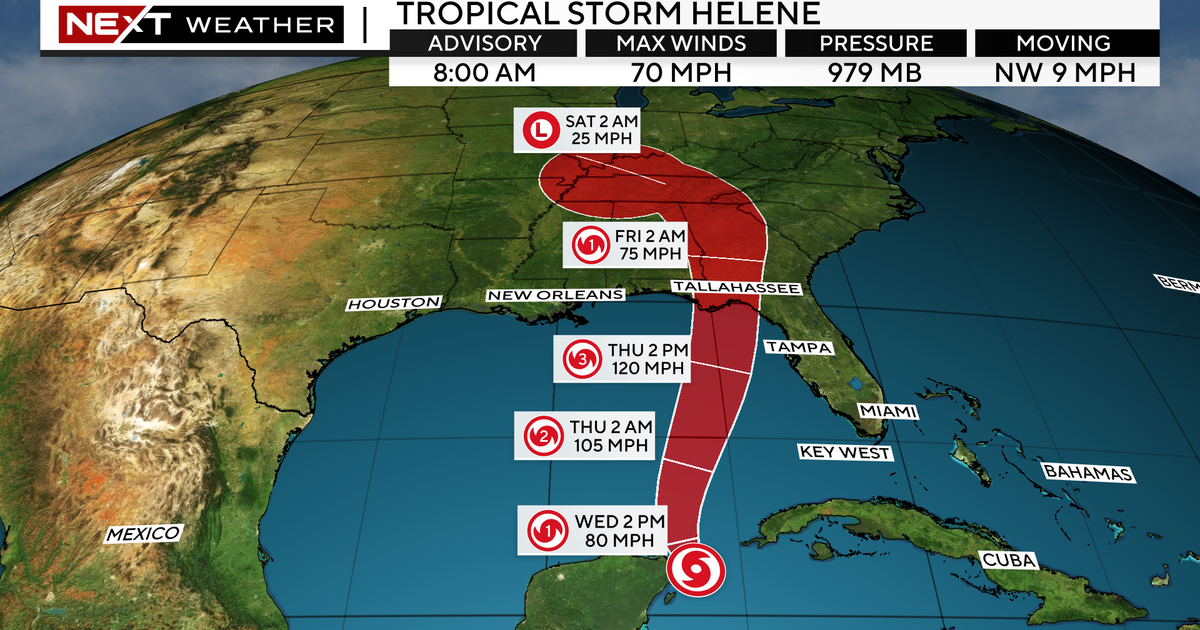 South Florida under tropical storm warning as Helene forecast to become hurricane on path to Florida’s Gulf Coast South Florida under tropical storm warning as Helene forecast to become hurricane on path to Florida’s Gulf Coast