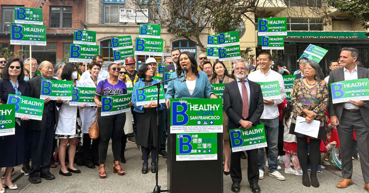 Rivals in SF mayor’s race rally for 0M public health bond on November ballot