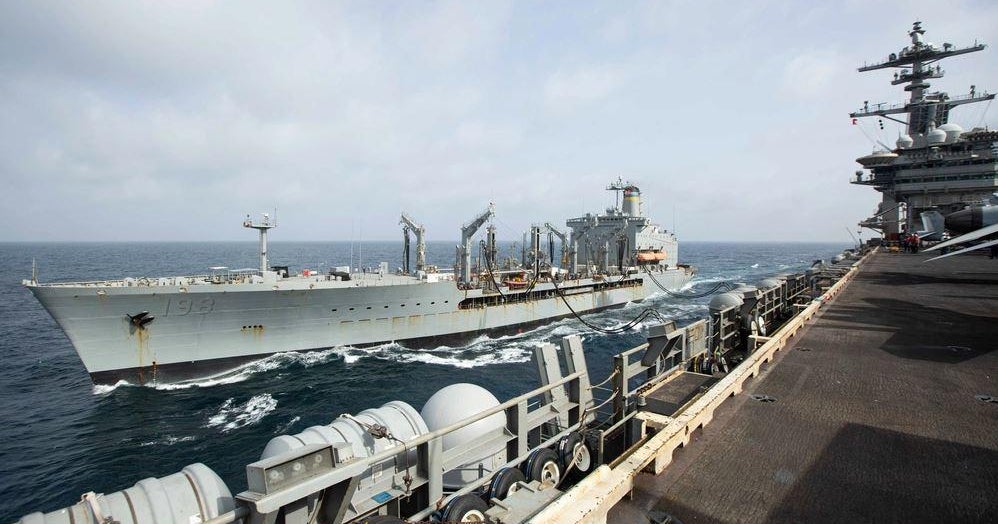 US Navy Big Horn runs aground off Oman as replenishment vessel supports USS Lincoln strike group CBS News US Navy Big Horn runs aground off Oman as replenishment vessel supports USS Lincoln strike group CBS News