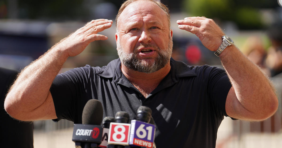 Alex Jones' Infowars to be auctioned off to pay Sandy Hook families