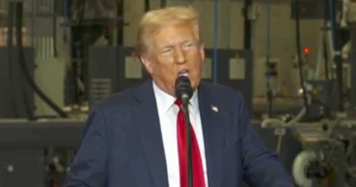 Trump on warning to Iran for threatening political candidates - CBS News
