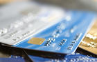 Several Credit Cards Selective Focus 