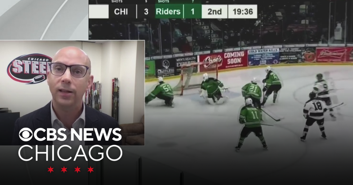 Chicago Steel hockey returns to Chicago for home opener - CBS Chicago