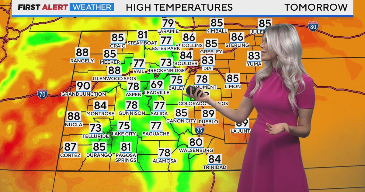 More Hot Temperatures Again This Weekend - CBS Colorado