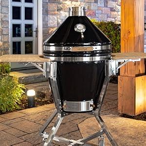 NewAge Products Platinum 22 in. Kamado Grill 