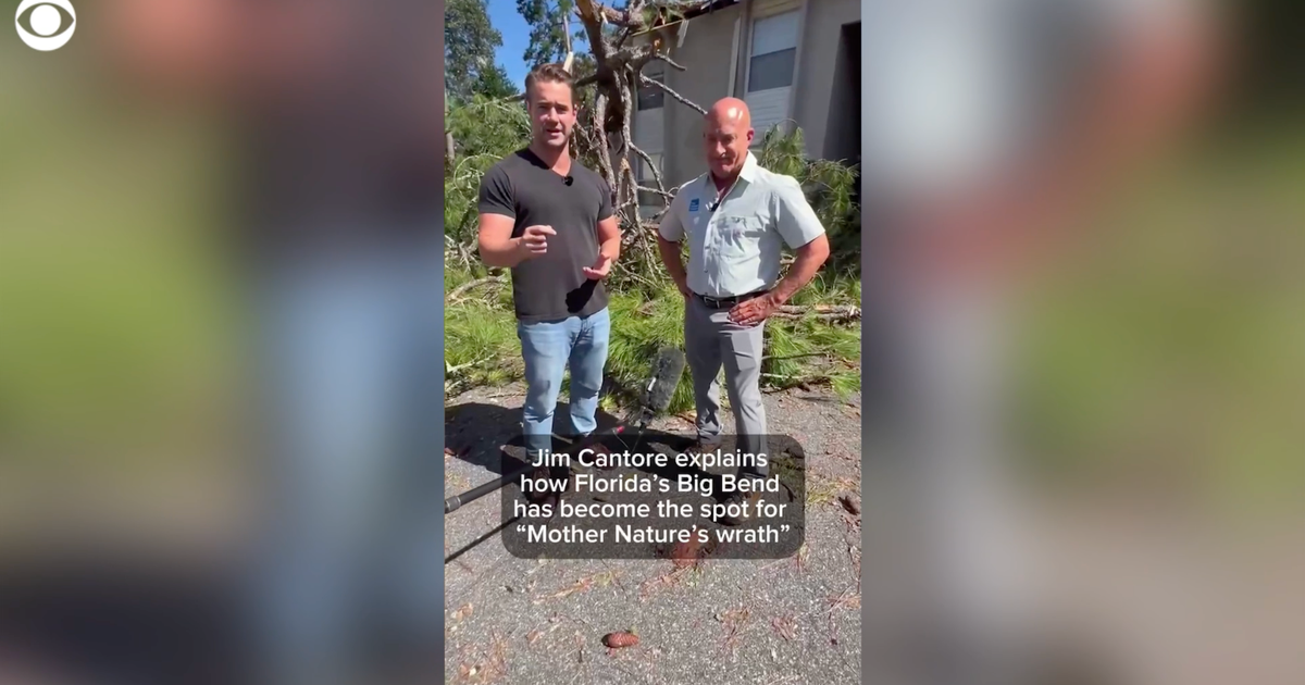 Jim Cantore explains how Florida's Big Bend has become the spot for "Mother Nature's wrath"