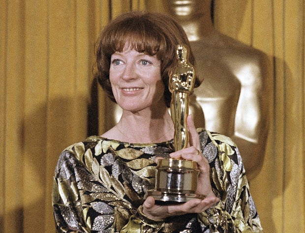 Maggie Smith at the Academy Awards in 1979