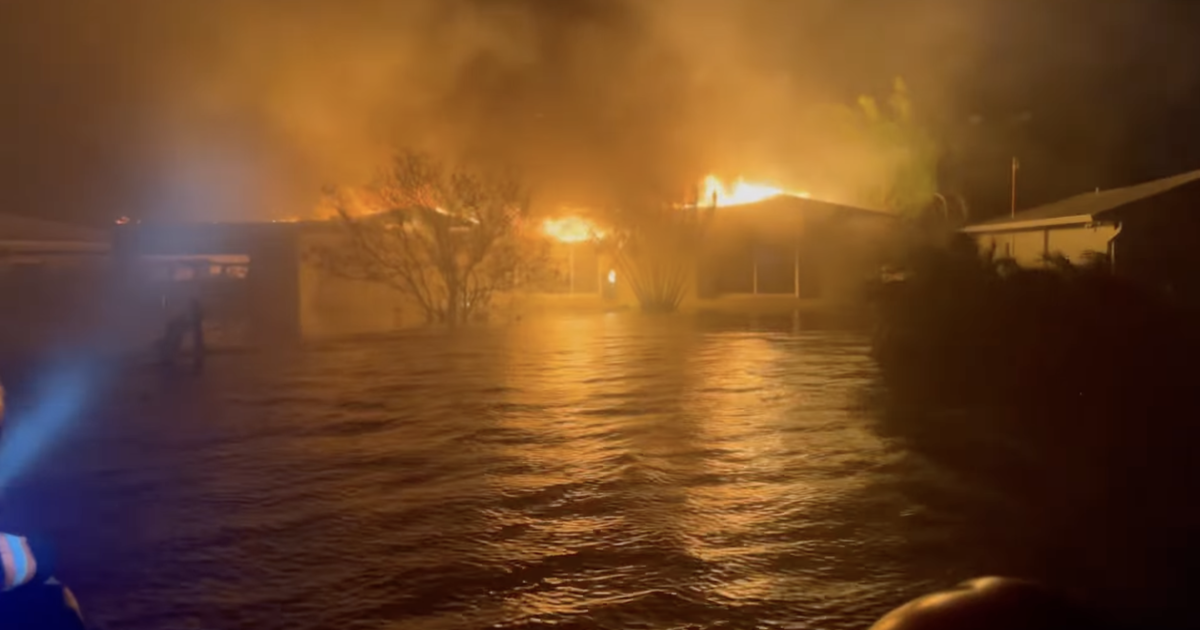 Videos from Hurricane Helene show devastating flooding and damage to ongoing rescue efforts in Florida