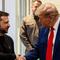 Trump meets with Zelenskyy ahead of Michigan campaign stops