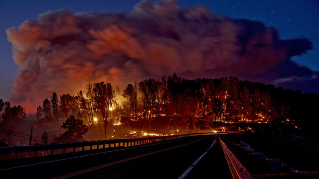 Park Fire in Butte County 