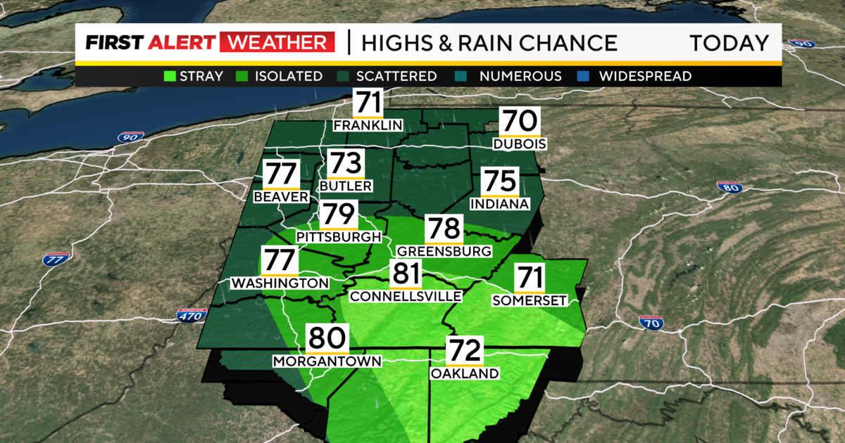 Pittsburgh will see remnants of rain from Hurricane Helene early next week