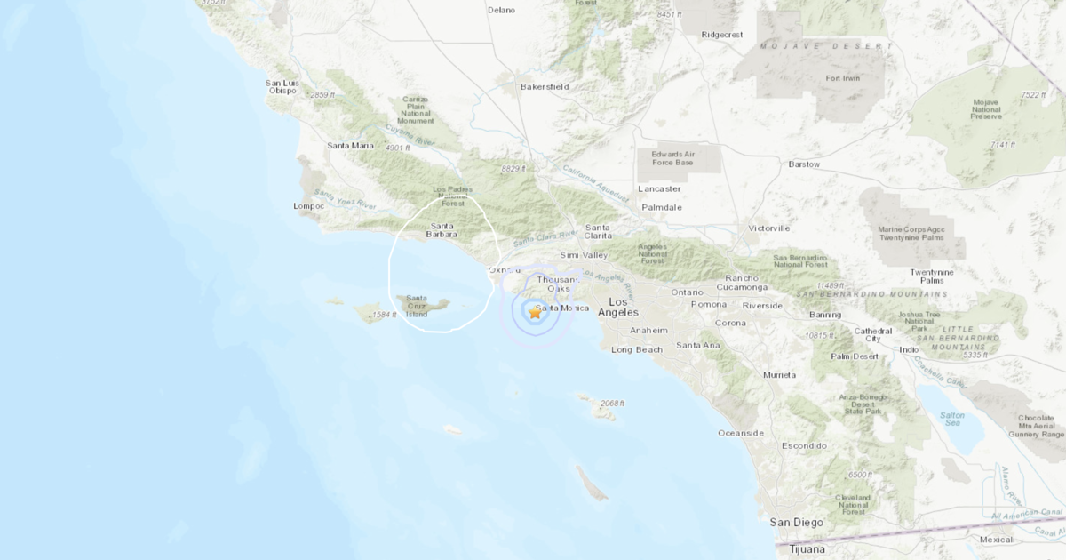 A 3.2 magnitude earthquake hits the coast of Malibu