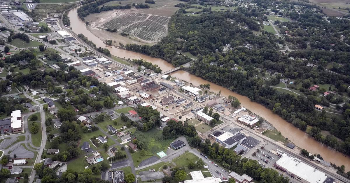 Flooding from Hurricane Helene swept away 11 factory employees as they left work. Only 5 have been found.