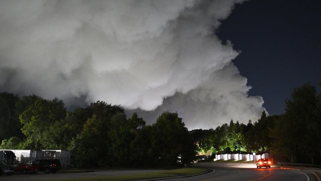 Fire at chemical facility in Conyers, Georgia 