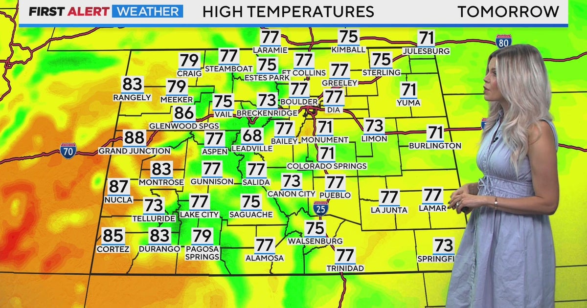 Quick Cool Down Before Possible Record Breaking Heat - CBS Colorado
