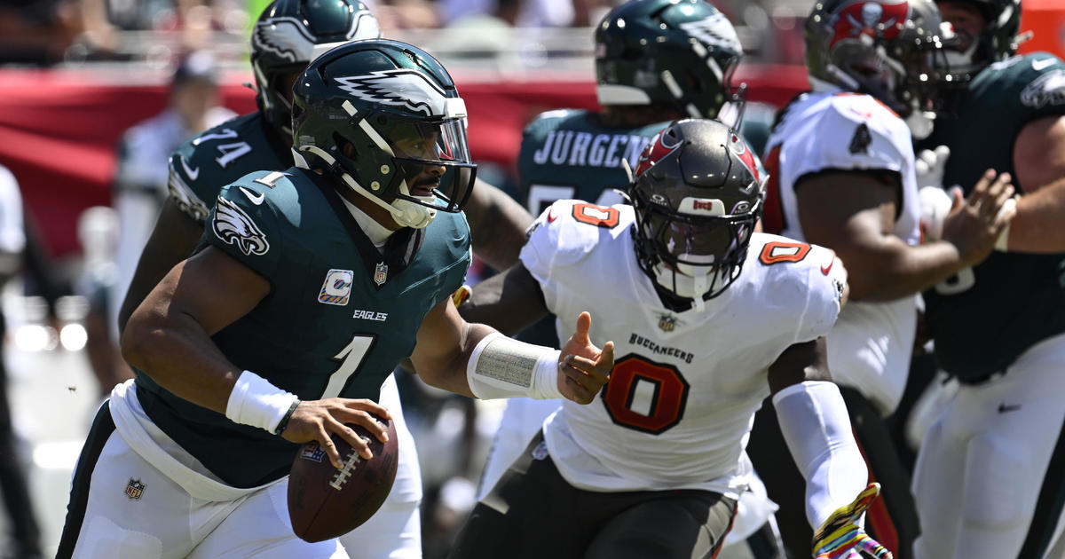 Jalen Hurts takes blame for Philadelphia Eagles’ loss to Buccaneers: ‘I just have to play better’