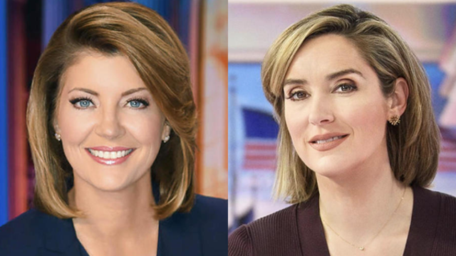 Norah O'Donnell and Margaret Brennan 