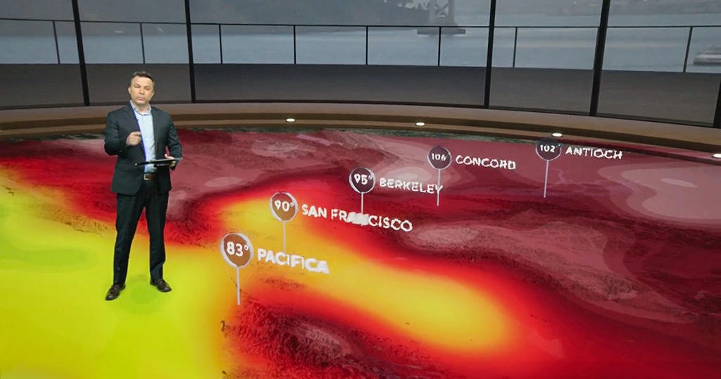 First Alert Weather Sunday night forecast 92924 CBS San Francisco