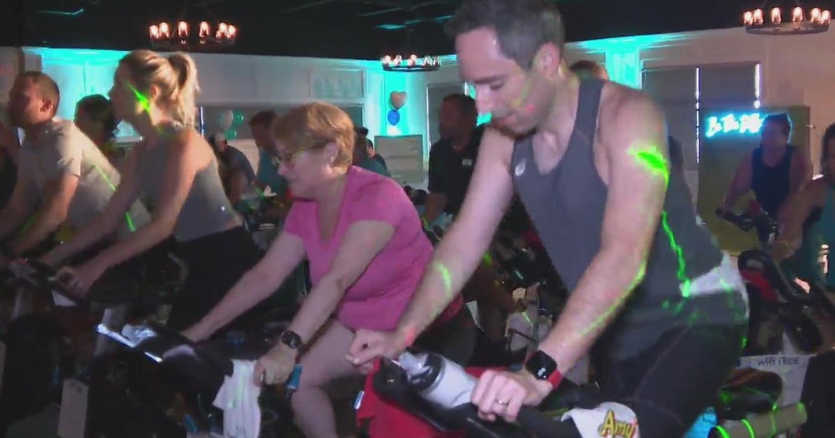 12th annual "Wheel to Survive" held at Addison gym for Ovarian Cancer