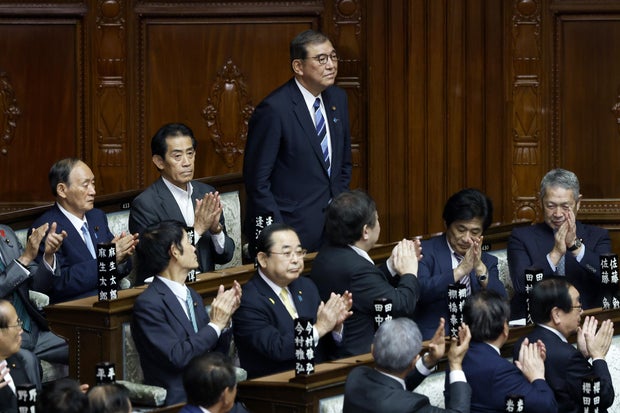 Parlamento japonês nomeia Shigeru Ishiba como primeiro-ministro
