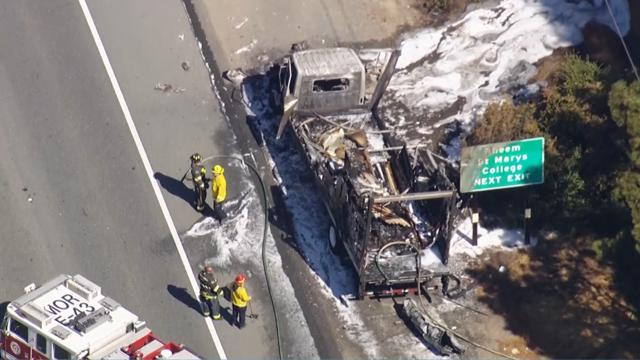 Hwy 24 tractor-trailer fire 