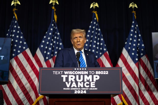 Presidential Candidate Donald Trump Campaigns In Milwaukee, Wisconsin