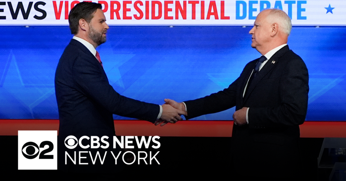 Who won the Vice Presidential debate? CBS New York