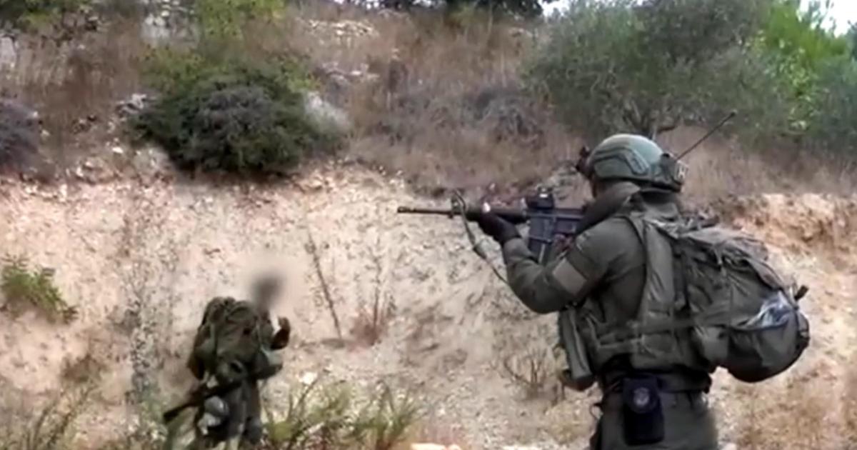 Israeli military's video shows troops conducting ground operation in Lebanon