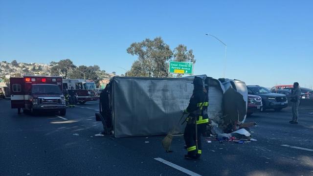 SF Hwy 101 injury collision 