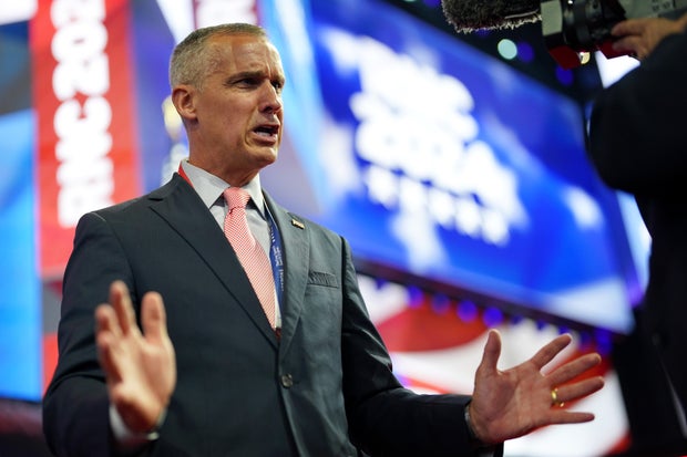 Trump adviser Corey Lewandowski at the 2024 Republican National Convention