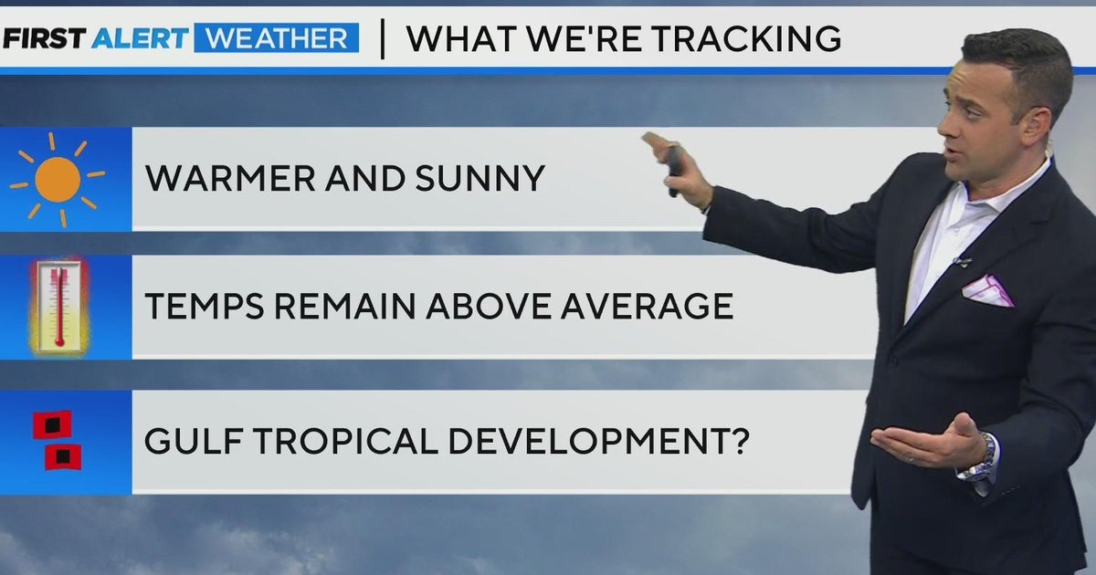 Warm, sunny weather continues in North Texas - CBS Texas