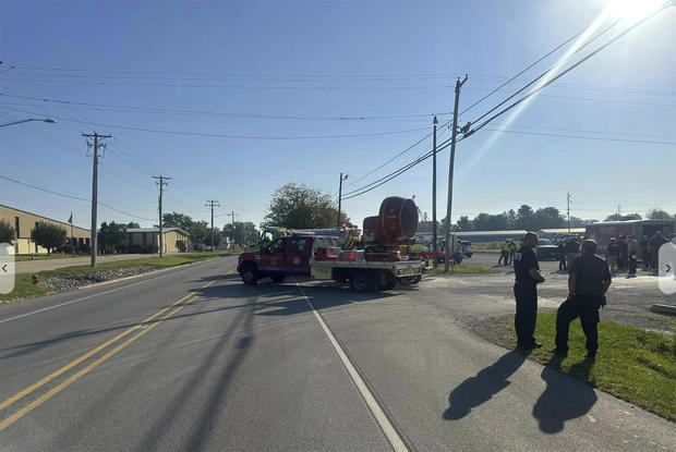 Chemical Truck Accident 