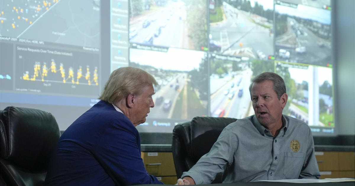 Trump and Georgia Governor Brian Kemp appear together after years of tension over the 2020 election