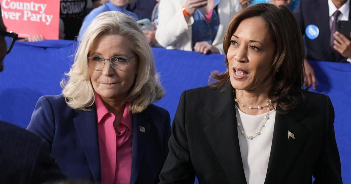 Eye Opener: Vice President Kamala Harris campaigns with former Rep. Liz Cheney