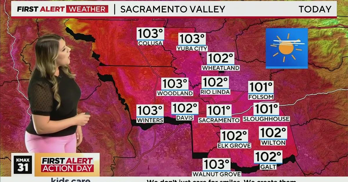 Sunday morning weather forecast Oct. 6, 2024 CBS Sacramento