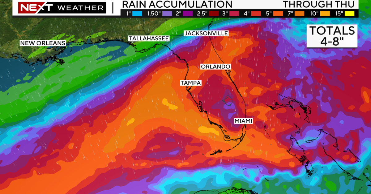 NEXT weather alert for South Florida, heavy rain and possible flooding off Milton