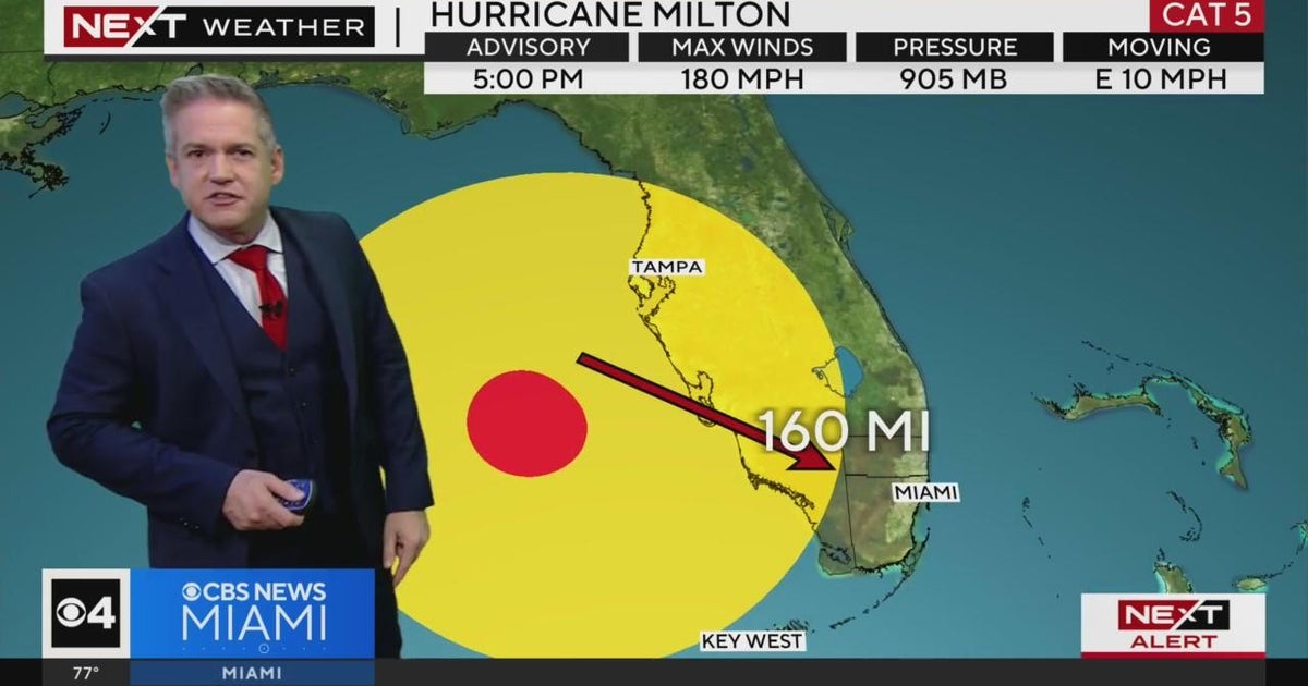 South Florida weather for Monday 10/7/24 5PM - CBS Miami