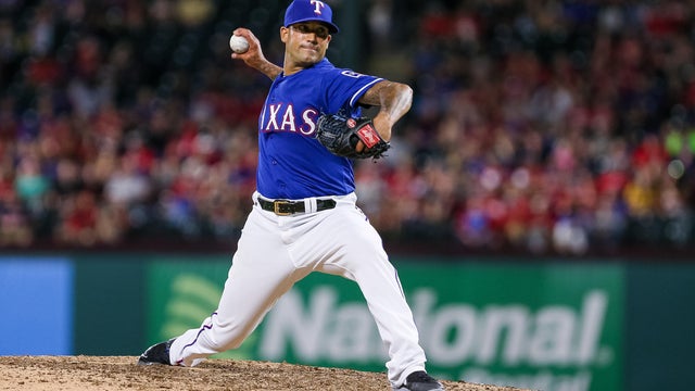 Texas Rangers pitcher Matt Bush