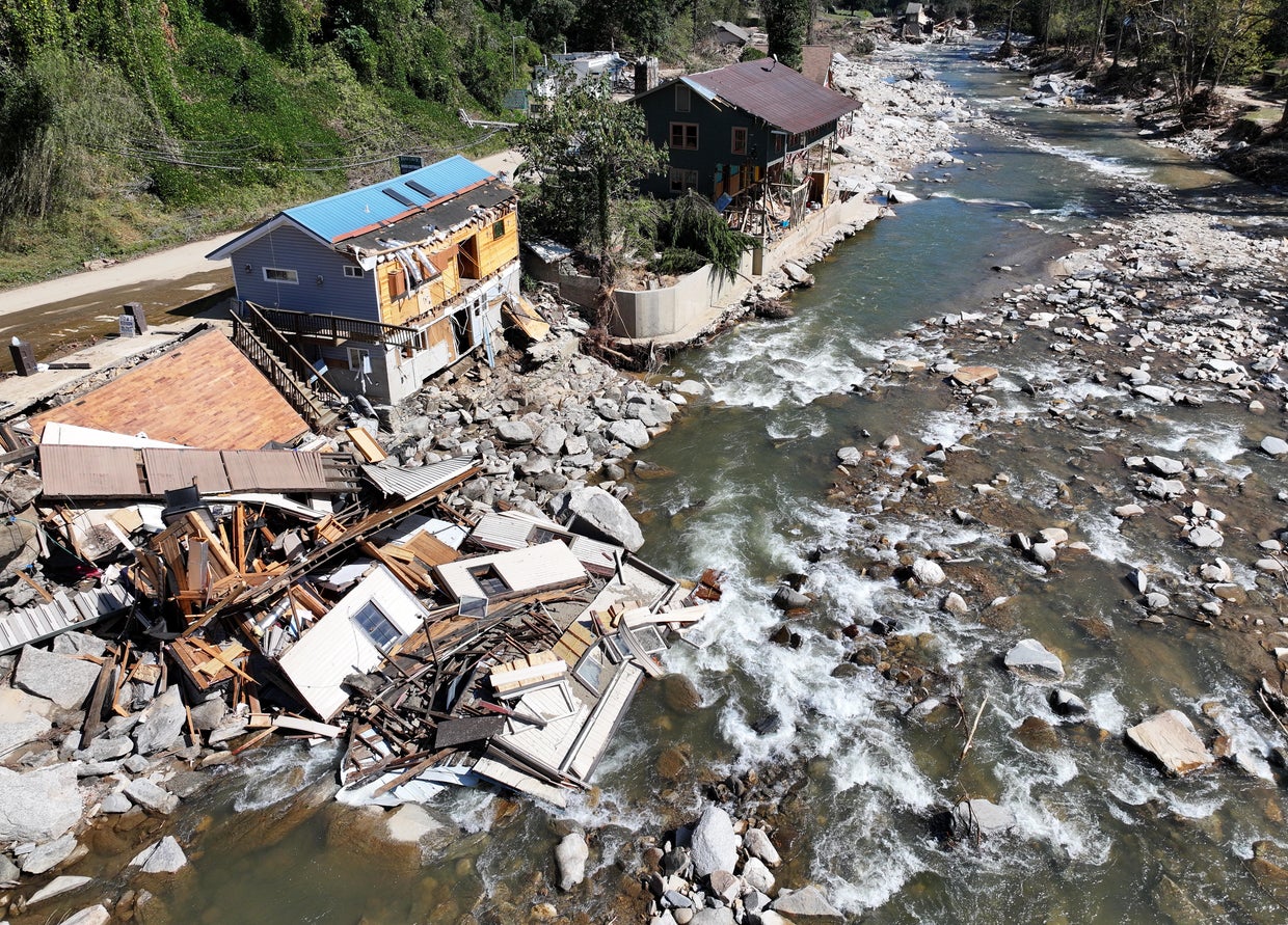 Storm Helene Causes Massive Flooding Across Swath Of Western North Carolina 