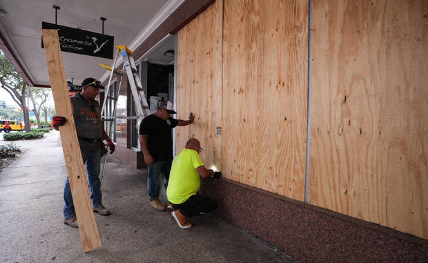 Residents in  St. Petersburg, Florida prepare for Hurricane Milton 