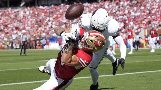 San Francisco 49ers tight end George Kittle 