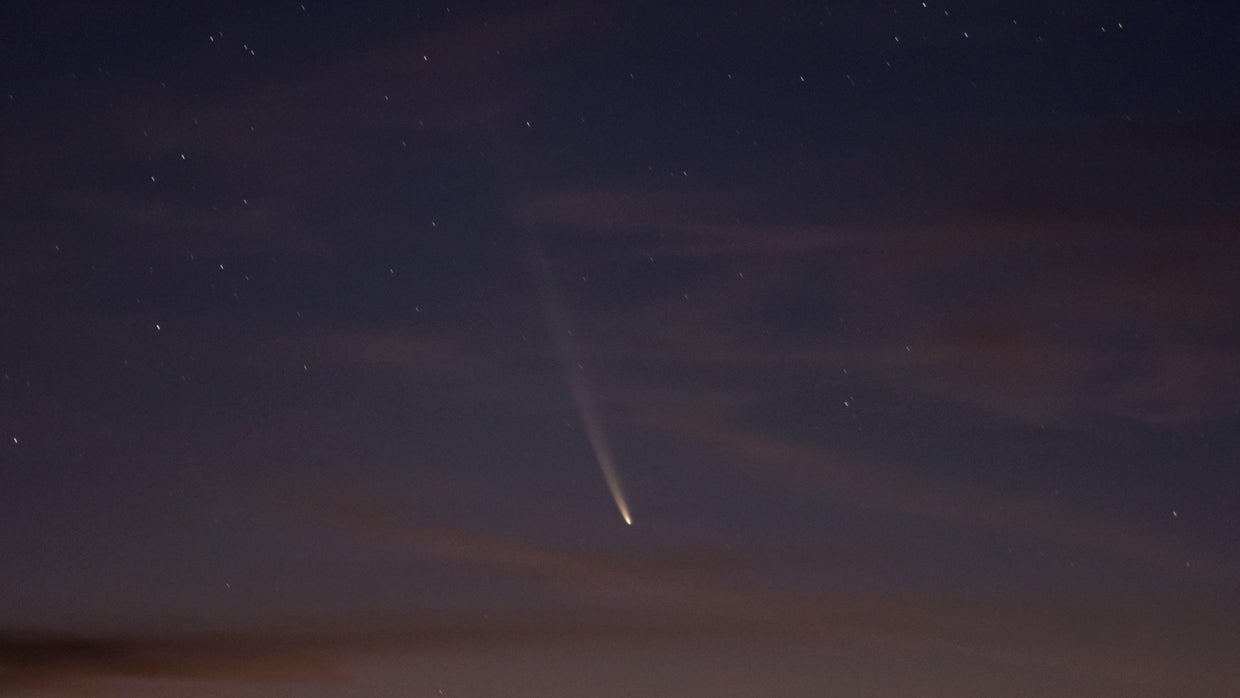 Rare comet may be visible to the naked eye. Here's where to look. CBS
