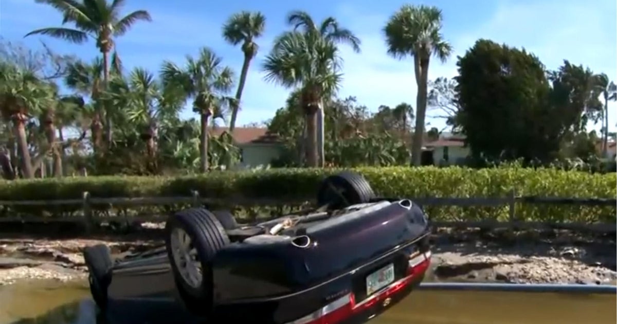Florida barrier island community of Boca Grande devastated by Milton