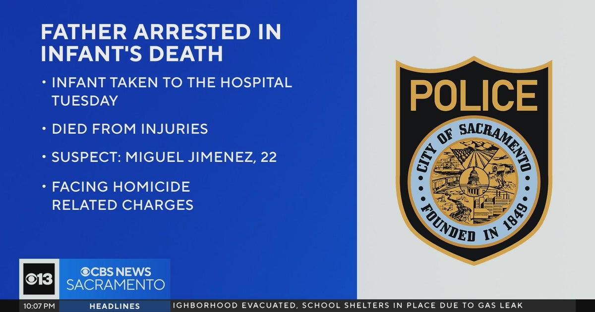 Infant dies after being taken to Sacramento hospital, father arrested